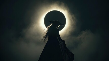 new moon solar eclipse witch