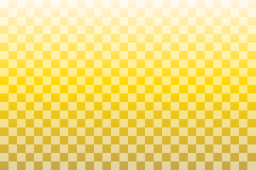 金色の市松模様, 背景素材, グラデーション