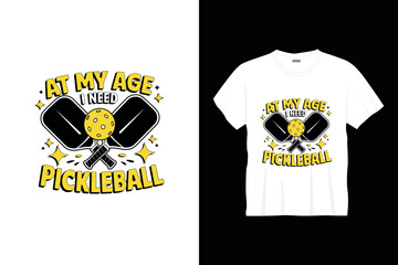 Pickleball tshirt design template Pickleball sports tshirt design