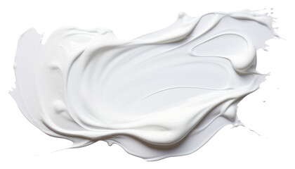 PNG White smeared paint backgrounds cream milk.