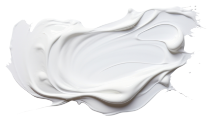 PNG White smeared paint backgrounds cream milk.
