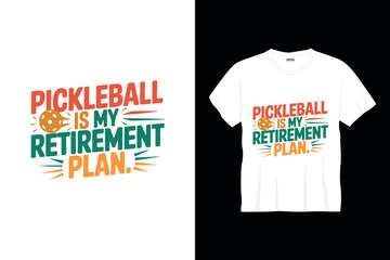 Pickleball tshirt design template Pickleball sports tshirt design