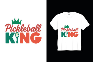 Pickleball tshirt design template Pickleball sports tshirt design