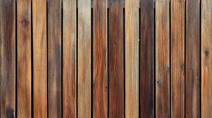  Wall made of wood. Wooden panels made from slats. Texture of vertical timber lines. Modern interior design from planks. Decorative surface for the construction of fences and facades. 