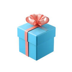 Obraz premium E commerce promo gift box icon isolated
