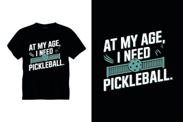Pickleball tshirt design template Pickleball sports tshirt design
