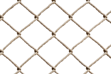 Chain link fence texture, white isolated background. transparent background