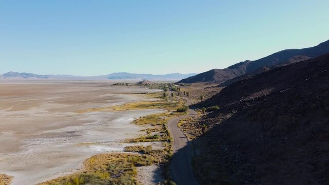 Drone across the Nevada desert