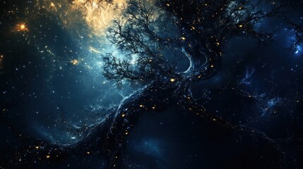 Fototapeta premium Cosmic Tree