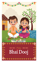 bhai dooj vector images design