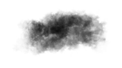 Black cloud transparent