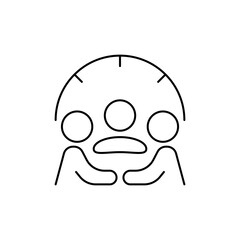 discussion icon, meeting icon