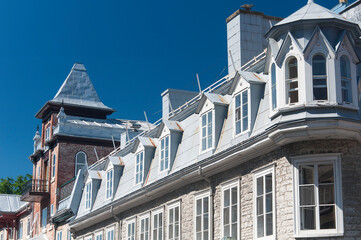various architecture in quebec city canada