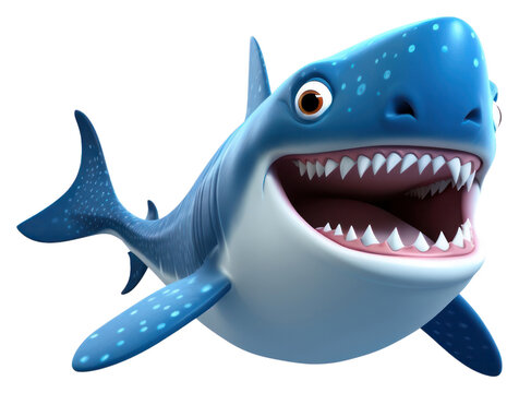 PNG Whale shark cartoon animal fish.