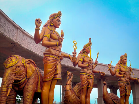 statue in ujjain mahakaal temple in MP