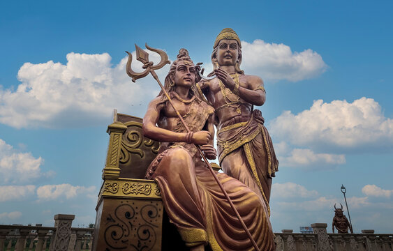 ujjain temple indian god shiva holding trident statue , mahakal corridor hd images, Ujjain Shiva Shri Mahakaleshwar Jyotirlinga Temple