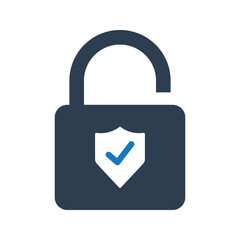 Lock protection icon