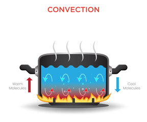 Heat Transfer by Convection Movement of Heat Through Fluids