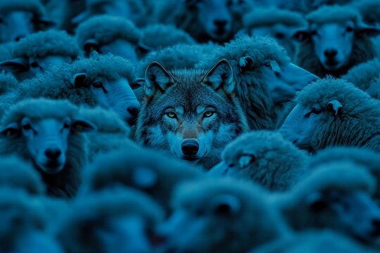 A wolf in sheep's clothing.