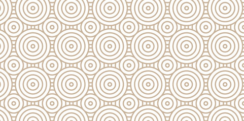 Overlapping wood color Pattern Minimal diamond geometric transparent waves spiral abstract circle wave line. seamless tiles stripe geometric create retro traditional fabric pattern white background.