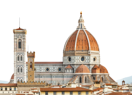 PNG Cathedral of Santa Maria del Fiore architecture cathedral building.