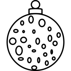  Christmas, New Year Vector Icon element, Isolated white background