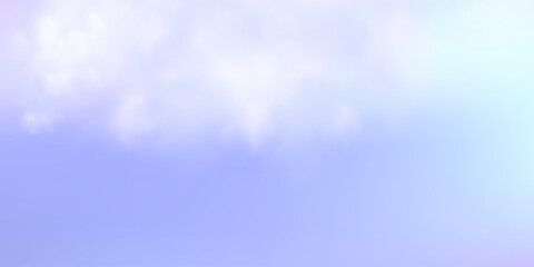 Vector heaven landscape transitioning from day to evening.Illustration of a sky with warm orange and pink hues, scattered clouds lit by the setting sun. 