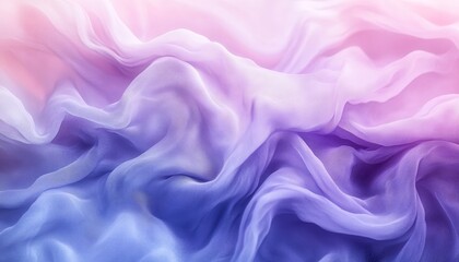 Obraz premium Vibrant Abstract Background Featuring Soft Pink Purple Waves