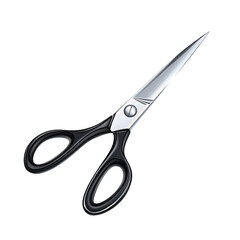 Classic stainless steel scissors with sharp blades