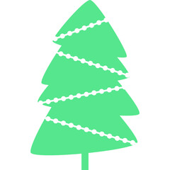  Christmas, New Year Vector Icon element, Isolated white background