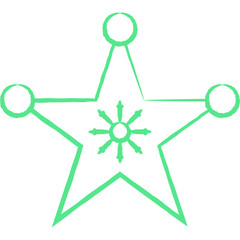  Christmas, New Year Vector Icon element, Isolated white background