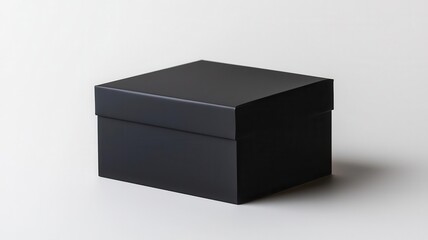 Naklejka premium Offset box with a soft-touch matte finish, providing a premium feel without the need for printed graphics soft-touch finish, premium packaging