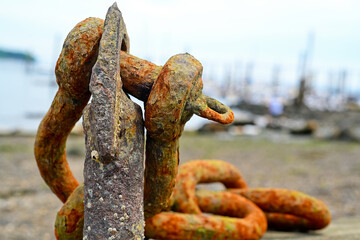 rusty chain