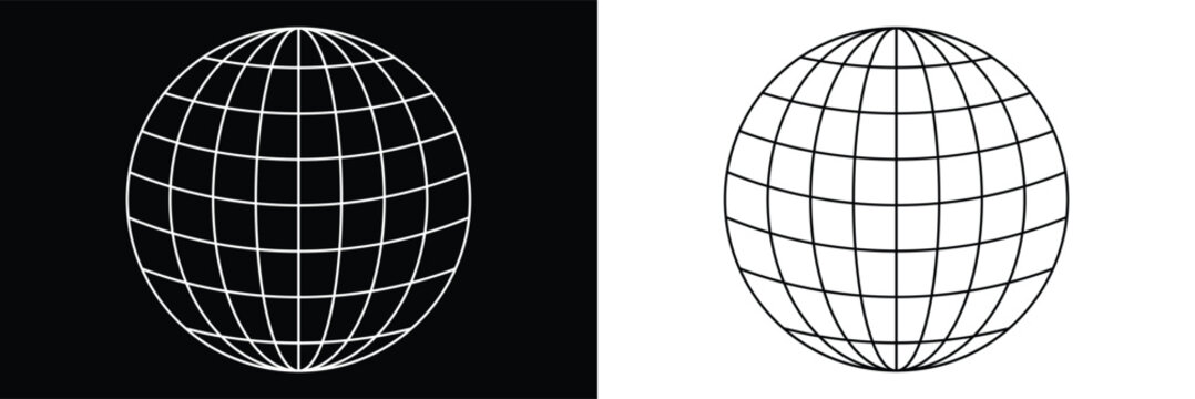 Globe icon vector illustration eps 10. 
