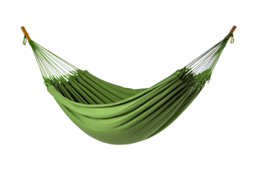 Hammock on white background