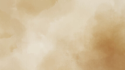 Abstract horizontal watercolor background. Hand drawn vector texture. Brush stroked painting pastel color watercolour