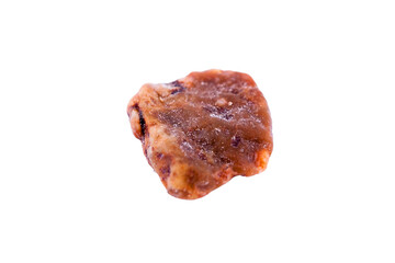 Spinel mineral stone on white background close up.