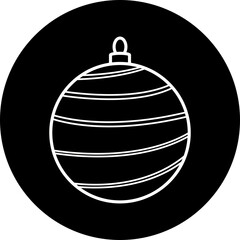 Christmas, New Year Vector Icon element, Isolated white background