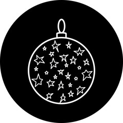 Obraz premium Christmas, New Year Vector Icon element, Isolated white background