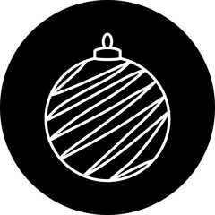 Christmas, New Year Vector Icon element, Isolated white background