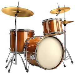 Obraz premium drum kit isolated on white