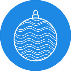 Obraz premium Christmas, New Year Vector Icon element, Isolated white background