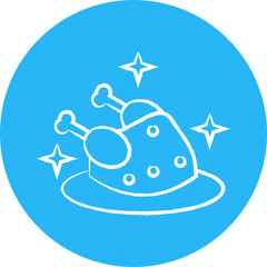 Christmas, New Year Vector Icon element, Isolated white background