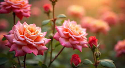 red and yellow flowers