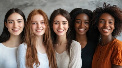 Empowering Women in the Workplace Inclusivity: Celebrating International Women's Day with Diversity Equity Inclusion (DEI) in the Education Industry with Multiracial Female Teachers (Generative AI)