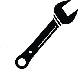 wrench icon vector illustration