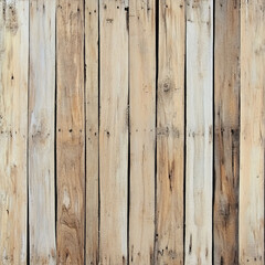 Fototapeta premium Old wooden planks create rustic and natural texture, showcasing light brown tones and unique grain patterns that evoke warmth and authenticity