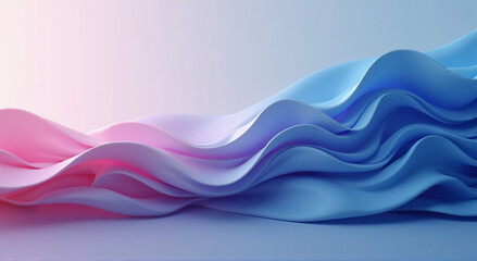 Fototapeta premium abstract blue wave