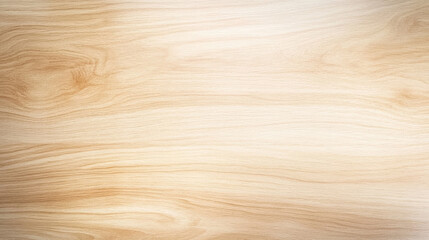 Fototapeta premium Smooth polished wooden background, light oak texture, clean and minimalist design, soft and neutral atmosphere,