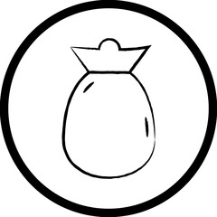 Christmas, New Year Vector Icon element, Isolated white background